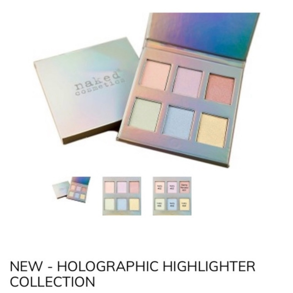 Naked Cosmetics Holographic Highlighter Palette